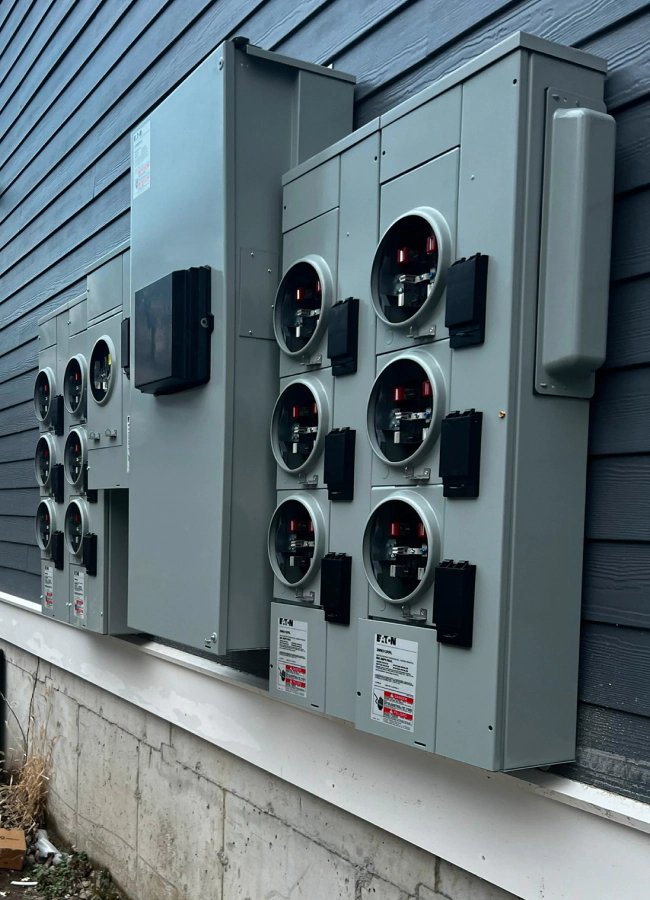 exterior electrical panel